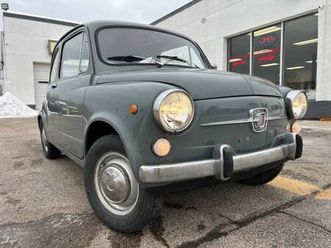 1968 fiat 600, 45k km, 4 speed manual transmission
