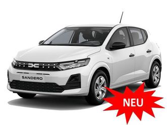 dacia sandero neu! essential sce 65 klima led dab spur
