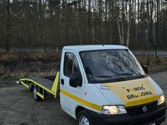 sprzedam lawete fiat ducato 2.8jtd pomoc drogowa autolaweta 1440kg brzeg dolny • olx.pl