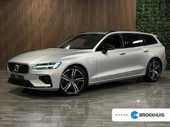 volvo v60 t6 awd recharge r-design schuifdak | harman kardon | adaptieve cruise control | standkachel met volvo on call app | stoelverwarming | parkeercamera | 