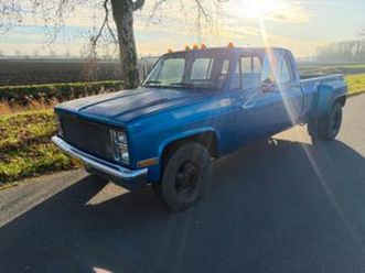 gmc sierra 1987 chevrolet silverado dually crewcab c30 — bestelauto's — marktplaats