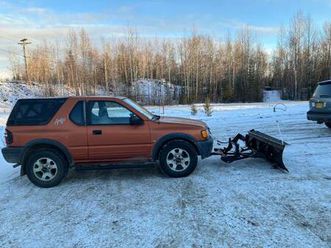 1998 isuzu amigo with plow