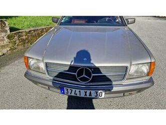 1987 mercedes sec series 500 sec w126 a vendre
