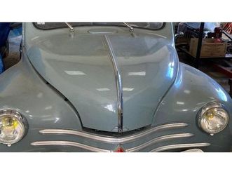 1957 renault 4cv gris manuel conduite à gauche in juranço...