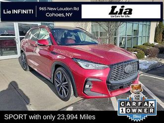 certified 2024 infiniti qx50 sport awd