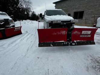 2017 ford f-250 with western v plow
