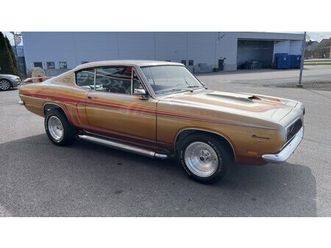 1969 plymouth barracuda multicolore automatique, 3 vitess...