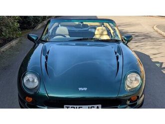 1999 tvr chimaera vert manuel, 5 vitesses conduite à droi...
