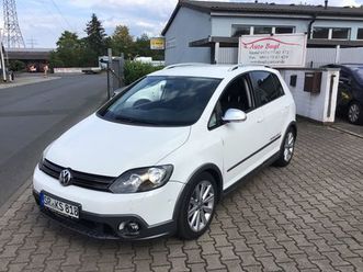 volkswagen golf plus vi crossgolf+klima+leder+alu