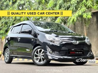 ( tdp 9jt ) toyota agya 1,2 trd hatchback 2019 hitam kondisi istimewa bergaransi dan dijamin siap pakai #kawanmobilbekas
