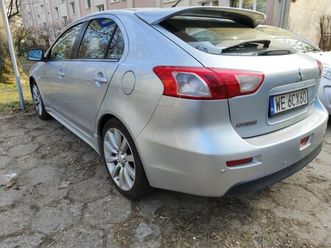 mitsubishi lancer 1.8 143 km mivec 2009 sportback automat skóry lpg cvt
