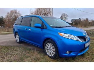 toyota sienna 3.5 v6 xle awd 272km 2015 rok