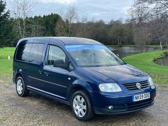 2009 volkswagen caddy maxi life 1.9 tdi pd 5dr dsg * long mot * px welcome * mpv diesel automatic