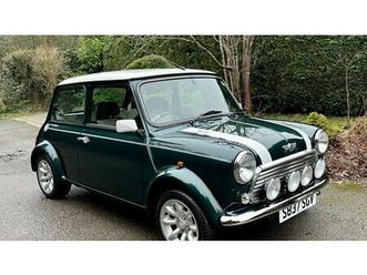 1998 rover mini vert manuel, 4 vitesses conduite à droite...