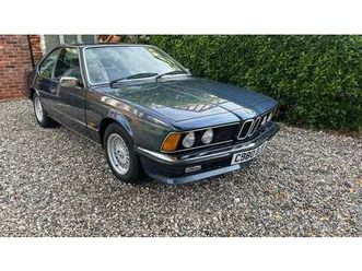 1986 bmw 6 series e24 635csi