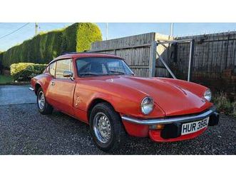 1972 triumph gt6 orange manuel, 4 vitesses conduite à dro...