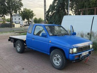 nissan king cab d21 2.4 benz + lpg rwd flatbed lódź śródmieście • olx.pl