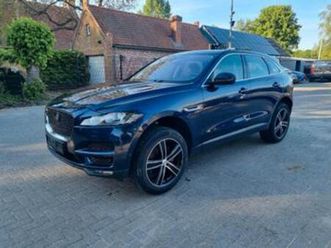 ② jaguar f-pace 20d aut. awd prestige pano ( motorschade ) — jaguar — 2ememain