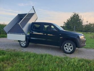 vw amarok kipper dreiseitenkipper pritsche untersetzung sperre