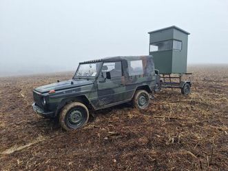 mercedes g benz bundeswehr wolf 2500 und kanzel