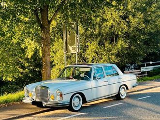 mercedes se 280 w108 w109 s klasse h kennzeichen automatik leder