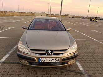 sprzedam peugeot 607 3.0 bęzyna szczecin bukowo • olx.pl