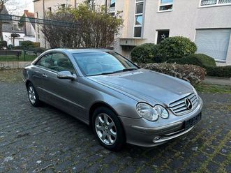 mercedes benz clk 270 cdi 2hd. tüv neu kli̇maut. tempom. pdc leder
