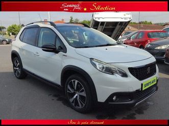 peugeot 2008 gt line 1.6 bluehdi 120 bvm6 gps+ja17+grip control+toit pano