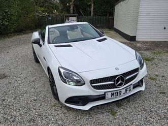 mercedes-benz slc 2.1 slc250d amg line g-tronic with night pack