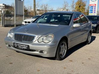 mercedes-benz c 240 2,6 v6 w203 lim. aut. shz ahk 1.hand