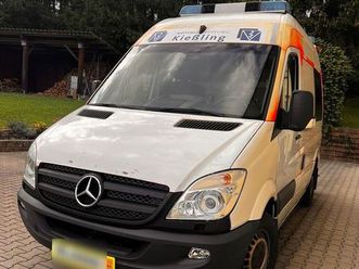 mercedes-benz sprinter, rettungswagen, krankenwagen, camper