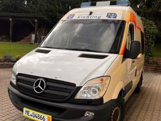 mercedes-benz sprinter, rettungswagen, krankenwagen, camper