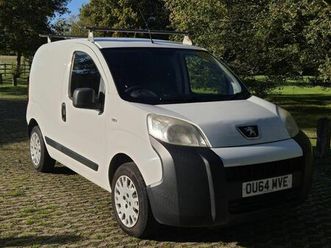 peugeot bipper 1.3 hdi se panel van 3dr diesel manual fwd l1 h1 (119 g/km, 75 bhp)