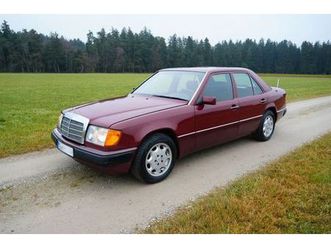mercedes-benz w124 oldtimer in top-zustand / der klassiker