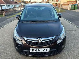 2014 vauxhall zafira tourer sri - new years mot - 7 seats - parking sensors - cruise control