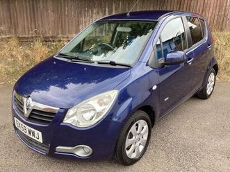 2009 vauxhall agila 1.3 cdti design 5dr hatchback diesel manual