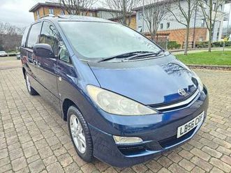2007 toyota previa 2.4 petrol automatic 7 seater ulez free