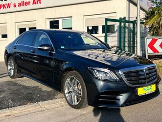 mercedes-benz s 400 lang 4matic amg pano/8-fach/360°/burm