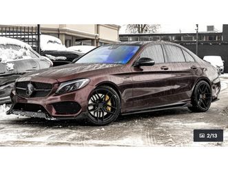 mercedes-benz c 43 amg 4matic* burmester* lane* assist* 360камера*