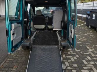renault kangoo 1.6 16v mit rollstuhlrampe