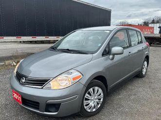 11 nissan versa hb 1.8l fwd 181k no accident safety+2 yrs warnty