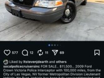 ford crown victoria police interceptor