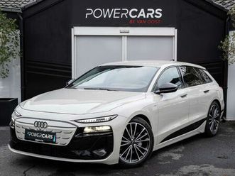 audi a6 e-tron s-line | luchtvering | tech pro | black pack