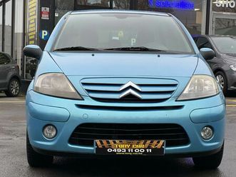 citroen c3 1.4i exclusive*clima*contrôle techniquecar-pas