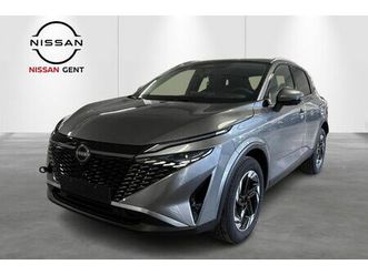 nissan qashqai n-connecta mild hybrid 140 pk manueel + cold pack + design pack + navigatie + 360 graden camera + parkeersensoren vooraan en achteraan