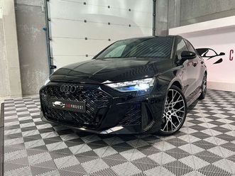 audi rs3 sedan neuve/echap. rs/pack carbone/sonos 3d/