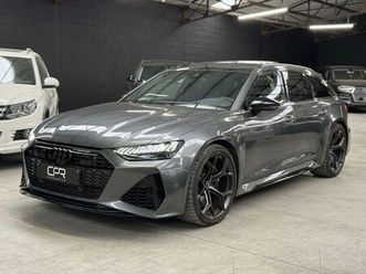 audi rs6 avant 4.0 v8 tfsi quattro performance tiptronic