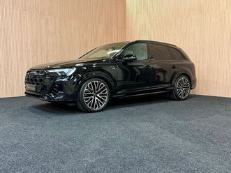 audi q7 q7 60 tfsie quattro tiptronic s line| full black !