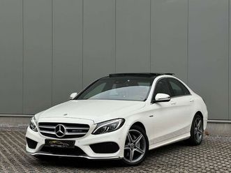 mercedes classe c 220 d 9g-tronic amg line- pano- camera- garantie!