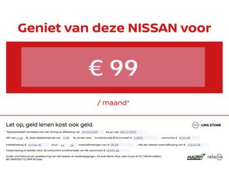 nissan juke hybride automaat - gps - airco - camera